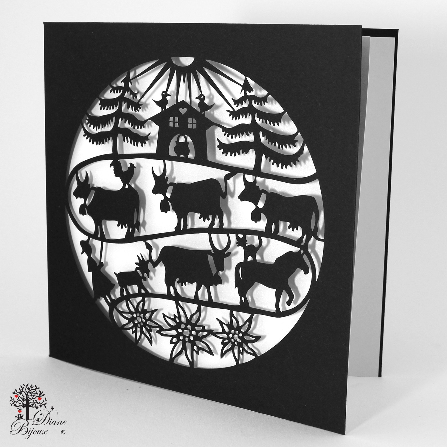 carte de voeux 15x15