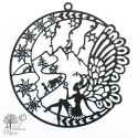 Decoration Fairy stainless steel black coating 240mm