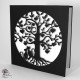 Gretting card tree of life 15x15 cm